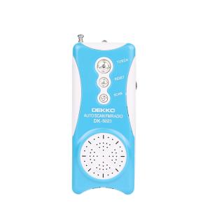 China Blister Card Packing Fm Speaker Radio Small Battery Powered wholesale