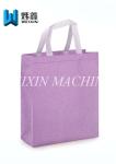 Tension 20KG recycle glitter Film PP Non Woven Shopping Bag / loop handle box