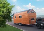 AU/US/NZ Standard Prefabricated Light Steel Tiny House On Wheels With Trailer