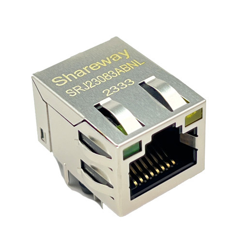 RJ45 10G Transformer Power Over Ethernet Rj45 Waterproof Connector Rj45 Female Connector