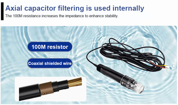 RS485 Digital ORP Measurement Electrode for Environmental Protection Applications