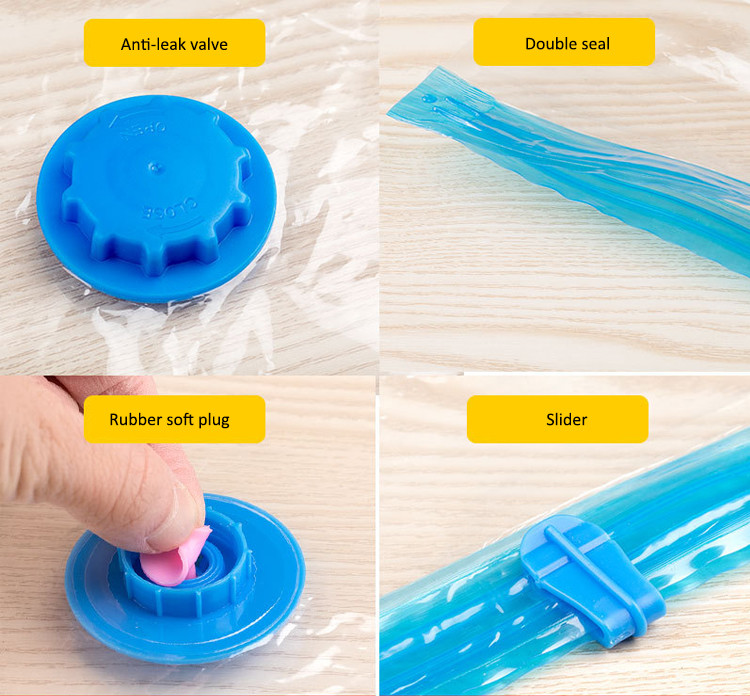 Master Vacuum Sealer For Blankets , ASP PA PE Xxl Vacuum Storage Bags
