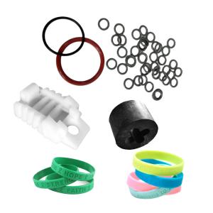 China OEM Custom Injection Molded Plastic Parts Industrial Shock Absorber Eco Friendly wholesale