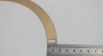Fashion nice quality new design gold curve shape iron sheets shoelace metal