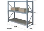 Extra Heavy Duty Steel Storage Racks Metal Basement Shelving 3800 Pounds