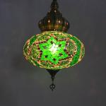 Turkish Lamp Colorful Glass Pendent Light E14 Warm White Bedroom Bar Corridor