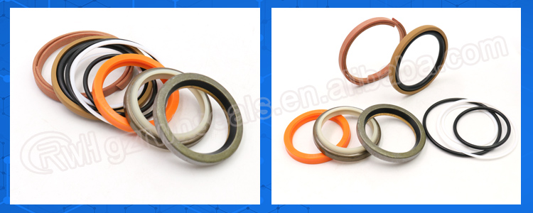 JCB 332Y-5599 Hydraulic Seal Replacement Resin Iron Material