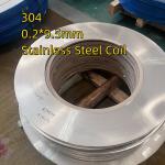 0.2mm Astm A240 TP304 AISI 304 Inox 1.4301 Cold Rolled Stainless Steel Coil 2B