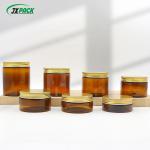 Collar Material PET Body Cream Plastic Bottle Jar For CANDY Cosmetics Packaging