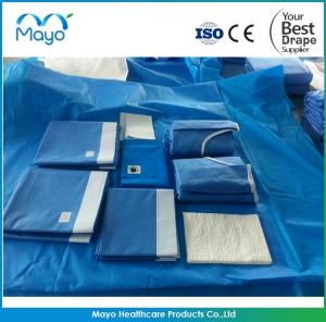 China Promotion Disposable EO sterile surgical universal pack with CE ISO FDA wholesale