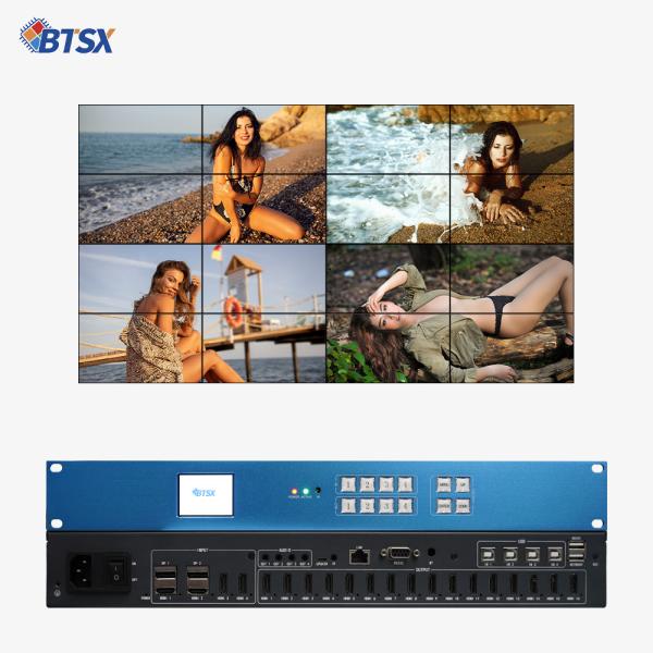 Fully Compliant 4K60 Video Splitter for Encrypted Content Control via Smartphone Package Weight 3KG