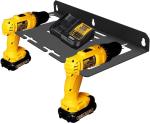 Countertop Wall Mounted Utility Battery Storage Organizer for Workshop Drill
