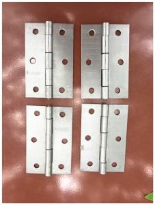 China Unpolished Entry Metal Door Hinges Brass Plated Nickel Plated Light Weight wholesale