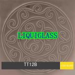 Solid Printed Toughened And Laminated Glass Tile