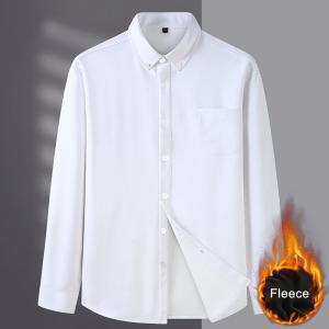 China Viscose/Polyester/Spandex Blend Latest Formal Long Sleeve Dress Shirt for Business Men wholesale