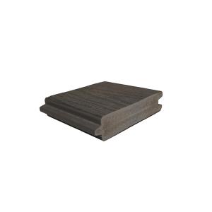 China 122*23mm Waterproof Hidden-Hardware Seamless PVC Outdoor Decking for Smooth Surface wholesale