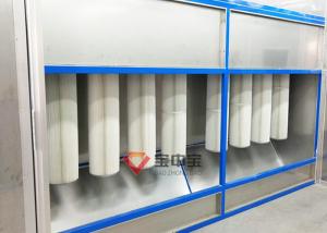 China Power Collection Booth In Powder Coating Line Manual Paint Room wholesale