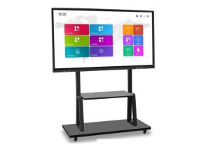 China Professional 75 Inch Interactive Touch Whiteboard 4K Flat Panel For Teaching wholesale