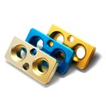 Colorful CNC Milling Process Expertly Crafted Polished Stainless Steel Parts for