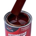 1K Based Appliance Touch Up Paint , Violet Red / Black / White Paint For Car