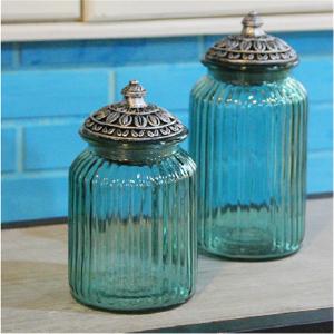 China cheap glass flower vases bottle small flower vases with lid wholesale
