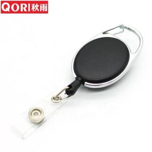 China Deyi Badge Reel Retractable Heavy Duty With 360° Swivel Carabiner Clip Funny Fueled wholesale