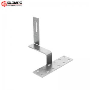China Stainless Steel Anodizing Solar Tile Roof Hook Mounting 200mm 150mm wholesale