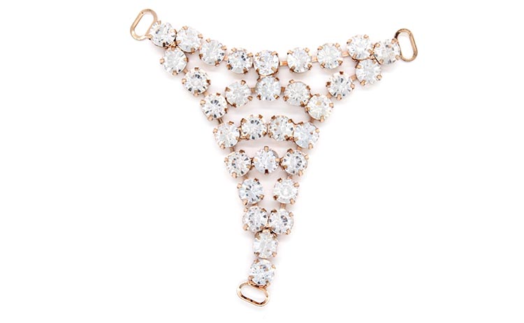 Y Shape Women Shoe Tassel Chain Popular Style For Sandals Decoration