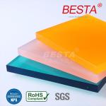 Colored 4X8 Exterior Acrylic Fence Panels Weather Proof OEM / ODM