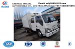 new iSUZU 4*2 LHD double cabs 1.5tons cold room truck for sale, factory sale low