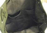 Soft Back Ladies Leather Backpack , Foldable Nylon Hiking Backpack For Women