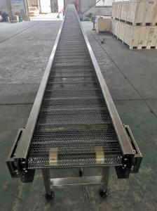 China Metal Mesh Chain Conveyor Flat Top For Biscuit Oven / Oven Conveyor Chain wholesale