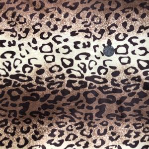 China Leopard Printed Fabric 100%Polyester wholesale