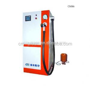 China R600,R134A, R22, Refrigerant charging station machine, Refrigerant gas CNC technology filling station for assembly line wholesale