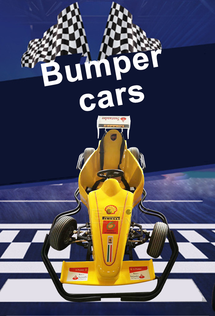 Electric Battery Powered Racing Go Kart Amusement Park Kids