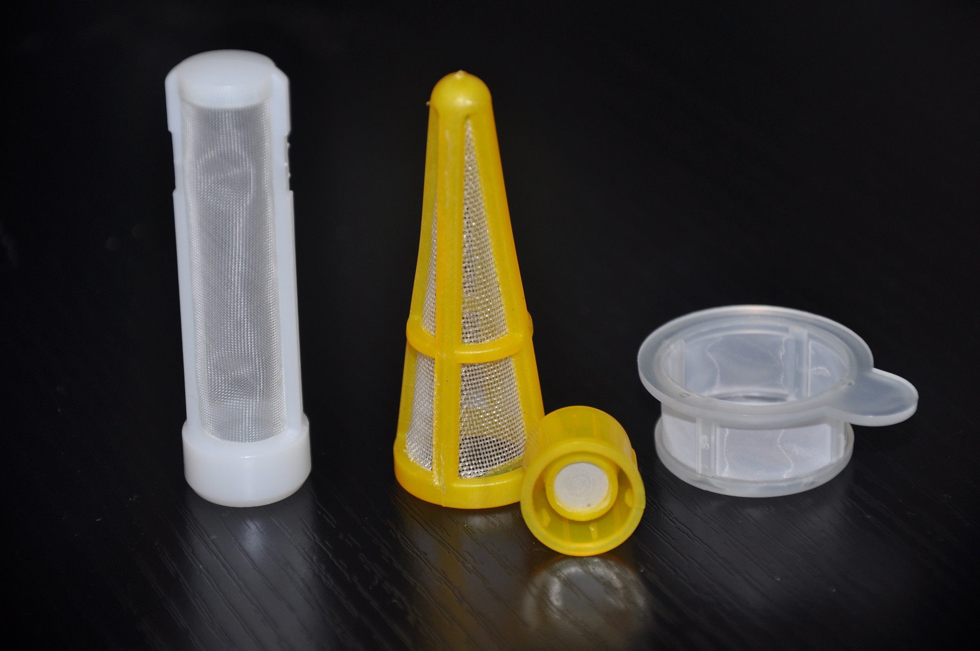 Over Molded Plastic Filters 5-2000UM Micron Rating For Food / Medical Industry
