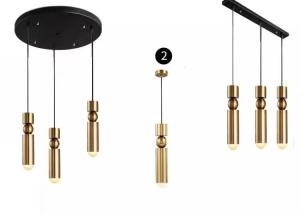China Kitchen Dining Room Bedroom Bedside Lamp Romantic Gold Led Pendant Lamp wholesale