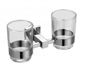 China New products christmas bathroom accessories double tumbler holder wholesale
