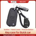 Hand Sewed Leather Car Key Case , Shock Proof Leather Smart Key Case