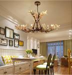 Deer antler hanging pendant light Fixtures indoor home Lighting (WH-AC-14)