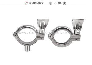 China Sanitary Stainless Steel High Pressure Hose / Pipeline Clamp 13MHP SS304/ Single pin Clamp wholesale