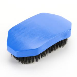 China Abeis In Stocks 360 Wave Brush Wooden Handle Boar Bristle Curved Hair Brush wholesale