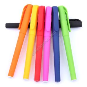 China office desk writing gel pen,colored gel ink ball pen wholesale