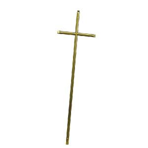 China D017 accessori funebri zamak coffin accessoreis cross size 57*16.5 cm wholesale