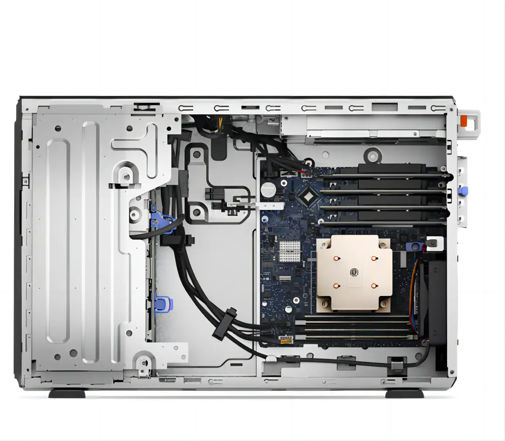 T350 Tower Server Dual E-2388G Processors and 600W Power Supply for Speed Performance