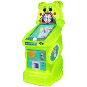 China Amusement Park Toy Claw Machine Coin Operated Cotton Candy Grabber 200W wholesale