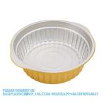 270mm Diameter 3500ml Golden Series Aluminum Foil Baking Round Shape Pan