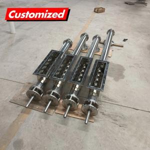 China OEM Concrete Powder Custom Stainless Steel Conveyor System Auger Conveyor wholesale