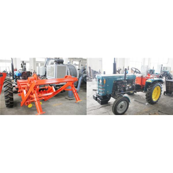60kN Transmission Line Stringing Equipment Tractor Puller with 16mm Steel Wire Rope