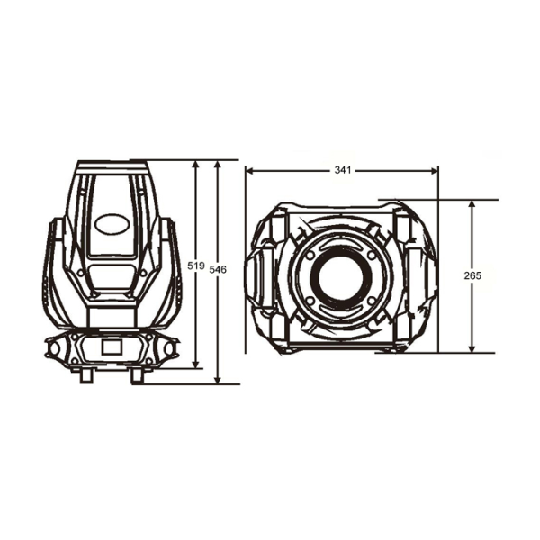 China Supply Dmx Light Zoom Moving Head 200w Led